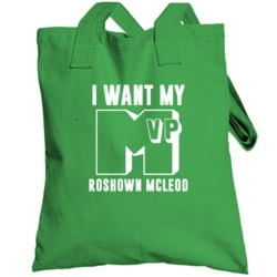 Roshown Mcleod I Want My Mvp Boston Basketball Totebag