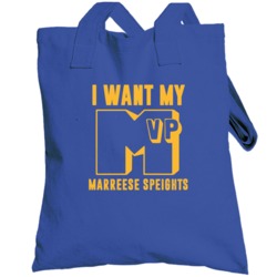 Marreese Speights I Want My Mvp Golden State Basketball Totebag