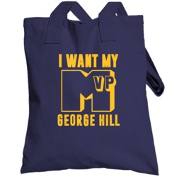 George Hill I Want My Mvp Indiana Basketball Totebag