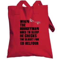 Ed Belfour Chicago Hockey Sports Boogeyman Totebag