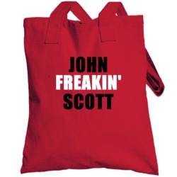 John Scott Chicago Hockey Freakin Sports Totebag