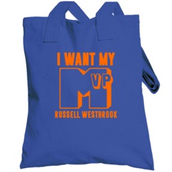 Russell Westbrook I Want My Mvp Oklahoma City Basketball Totebag