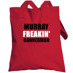 Murray Bannerman Chicago Hockey Freakin Sports Totebag