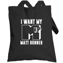 Matt Bonner I Want My Mvp San Antonio Basketball Totebag