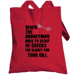 Todd Gill Chicago Hockey Sports Boogeyman Totebag