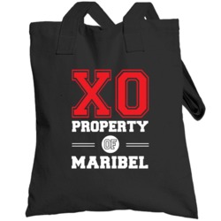Property Of Maribel Custom Love First Name Totebag