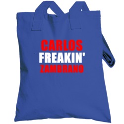 Carlos Zambrano Chicago Baseball Freakin Sports Totebag