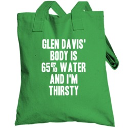 Glen Davis Body Is Water Thirsty Love Boston Basketball Totebag