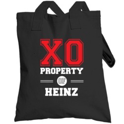 Property Of Heinz Custom Love First Name Totebag