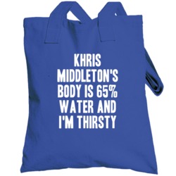 Khris Middleton Body Is Water Thirsty Love Detroit Basketball Totebag