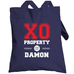 Property Of Damon Custom Love First Name Totebag