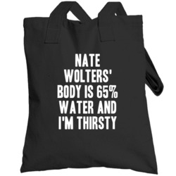 Nate Wolters Body Is Water Thirsty Love Milwaukee Basketball Totebag