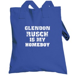 Glendon Rusch Is My Homeboy Chicago Baseball Funny Totebag
