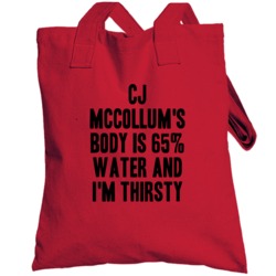 Cj Mccollum Body Is Water Thirsty Love Portland Basketball Totebag