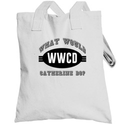 What Would Catherine Do Wwjd Parody Custom Name Totebag