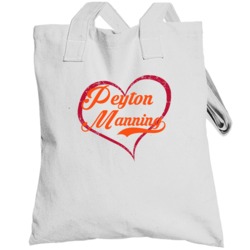 Love Peyton Manning Denver Football Player Fan Totebag