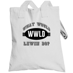 What Would Lewin Do Wwjd Parody Custom Name Totebag