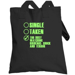 Watching Birdemic Shock And Terror Horror Film Totebag