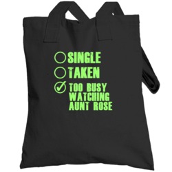 Watching Aunt Rose Horror Film Totebag