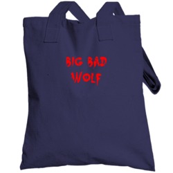 Big Bad Wolf Horror Film Bloody Totebag