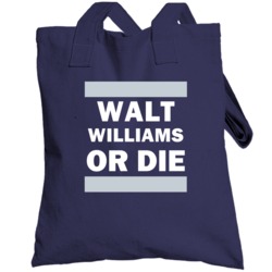 Walt Williams Or Die Dallas Basketball Totebag