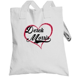 Love Derek Morris Calgary Hockey Player Fan Totebag