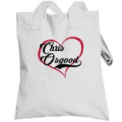 Love Chris Osgood Detroit Hockey Player Fan Totebag