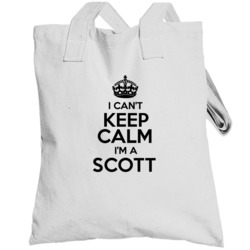 Scott I Cant Keep Calm Parody Totebag