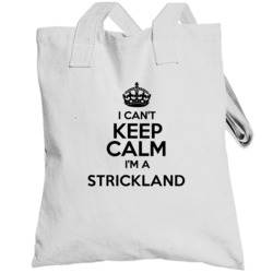 Strickland I Cant Keep Calm Parody Totebag
