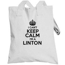 Linton I Cant Keep Calm Parody Totebag