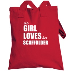 This Girl Loves Her Scaffolder Totebag