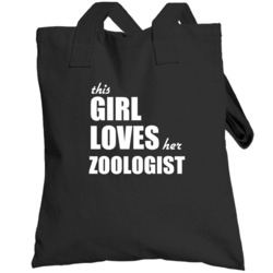 This Girl Loves Her Zoologist Totebag