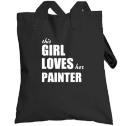 This Girl Loves Her Painter Totebag