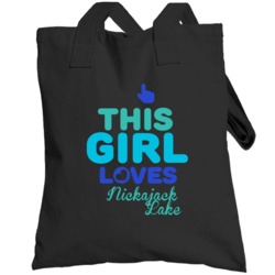 This Girl Loves Nickajack Lake Tennessee Funny Totebag