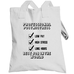 Postmistress Best Job In The World Occupation Totebag