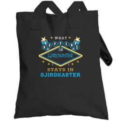 What Happens In Gjirokaster Stays In Albania City Parody Totebag