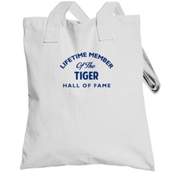 Lifetime Member Of The Tiger Hall Of Fame Horoscope Totebag