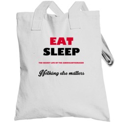 Eat Sleep The Secret Life Of The American Teenager Tv Show Totebag