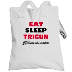 Eat Sleep Trigun Tv Show Totebag
