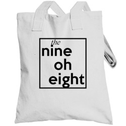 Nine Oh Eight New Jersey 908 Fun Cool Area Code City Pride Totebag