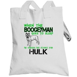 Hulk Pitbull Boogeyman Bogeyman  Lover Totebag