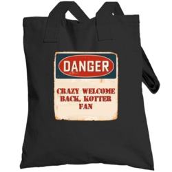 Danger Crazy Welcome Back Kotter Fan Tv Show Totebag