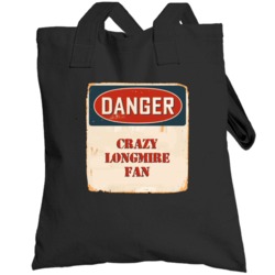 Danger Crazy Longmire Fan Tv Show Totebag