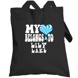 My Heart Belongs To Lily Lake Wisconsin Totebag