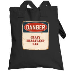 Danger Crazy Heartland Fan Tv Show Totebag