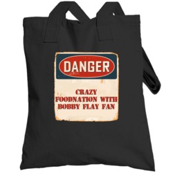 Danger Crazy Foodnation With Bobby Flay Fan Tv Show Totebag