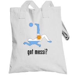 Lionel Messi Argentina Fw Got Baby One Piece Soccer World Cup Totebag