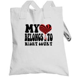 My Heart Belongs To Night Court Tv Totebag