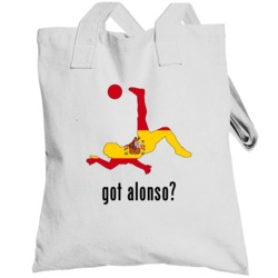 Xabi Alonso Spain Mf Got Baby One Piece Soccer World Cup Totebag