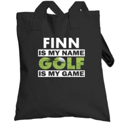 Finn Is My Name Golf My Game Cool Sports Totebag
